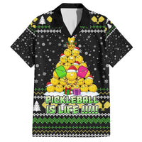 PickleBall Is Life Christmas Family Matching Puletasi and Hawaiian Shirt Xmas Holiday Patterns - Wonder Print Shop