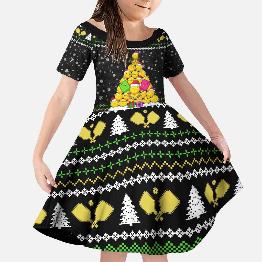 PickleBall Is Life Christmas Family Matching Summer Maxi Dress and Hawaiian Shirt Xmas Holiday Patterns - Wonder Print Shop