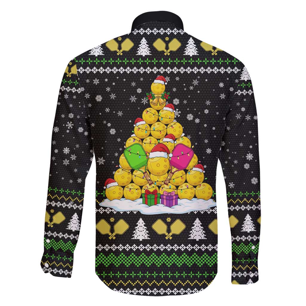 PickleBall Is Life Christmas Family Matching Tank Maxi Dress and Hawaiian Shirt Xmas Holiday Patterns - Wonder Print Shop