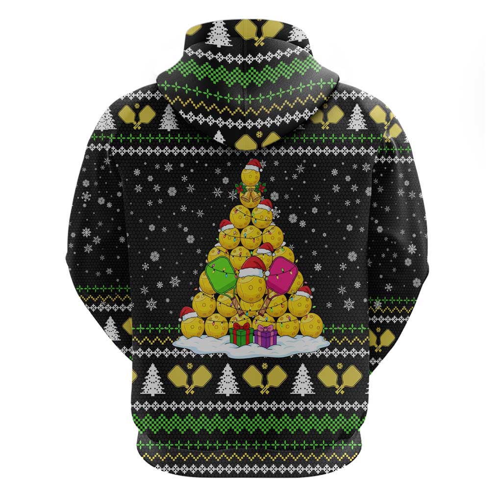 PickleBall Is Life Christmas Hoodie Xmas Holiday Patterns - Wonder Print Shop