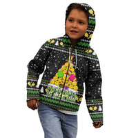 PickleBall Is Life Christmas Kid Hoodie Xmas Holiday Patterns - Wonder Print Shop