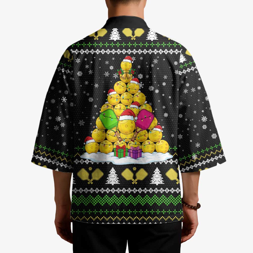 PickleBall Is Life Christmas Kimono Xmas Holiday Patterns - Wonder Print Shop