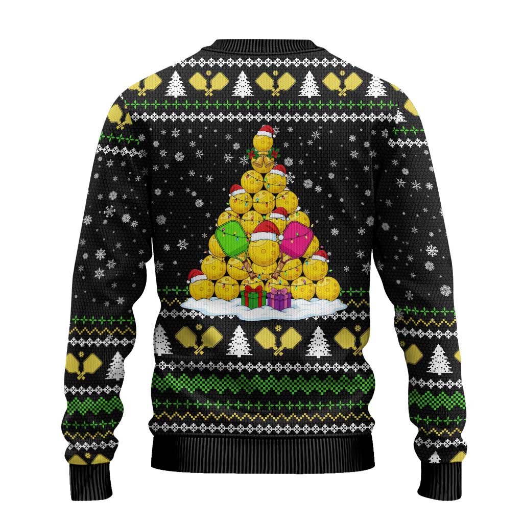 PickleBall Is Life Christmas Ugly Christmas Sweater Xmas Holiday Patterns - Wonder Print Shop