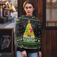 PickleBall Is Life Christmas Ugly Christmas Sweater Xmas Holiday Patterns - Wonder Print Shop