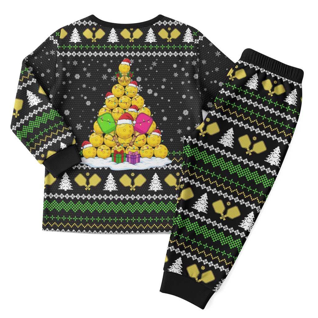 PickleBall Is Life Christmas Pajama Set Xmas Holiday Patterns - Wonder Print Shop