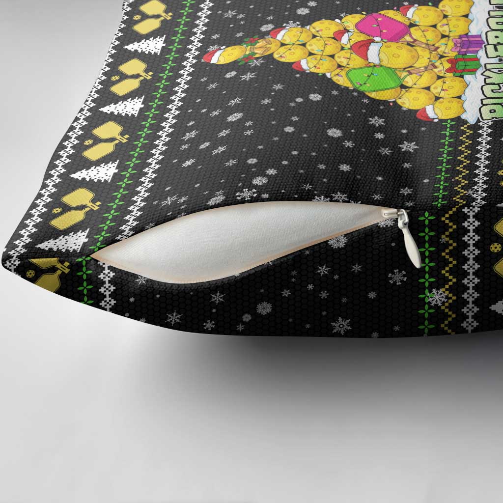 PickleBall Is Life Christmas Pillow Cover Xmas Holiday Patterns - Wonder Print Shop