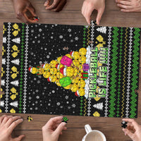 PickleBall Is Life Christmas Puzzle Xmas Holiday Patterns - Wonder Print Shop