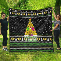 PickleBall Is Life Christmas Quilt Xmas Holiday Patterns - Wonder Print Shop