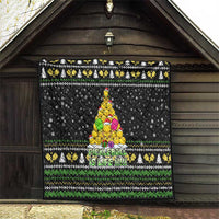 PickleBall Is Life Christmas Quilt Xmas Holiday Patterns - Wonder Print Shop