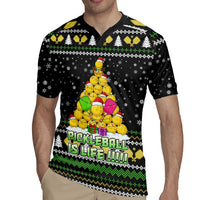 PickleBall Is Life Christmas Rugby Jersey Xmas Holiday Patterns - Wonder Print Shop