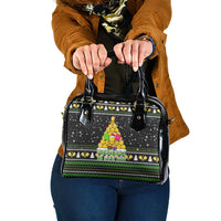 PickleBall Is Life Christmas Shoulder Handbag Xmas Holiday Patterns - Wonder Print Shop