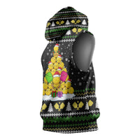 PickleBall Is Life Christmas Sleeveless Hoodie Xmas Holiday Patterns - Wonder Print Shop