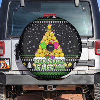 PickleBall Is Life Christmas Spare Tire Cover Xmas Holiday Patterns - Wonder Print Shop