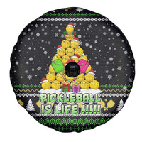 PickleBall Is Life Christmas Spare Tire Cover Xmas Holiday Patterns - Wonder Print Shop