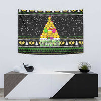 PickleBall Is Life Christmas Tapestry Xmas Holiday Patterns - Wonder Print Shop