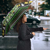 PickleBall Is Life Christmas Umbrella Xmas Holiday Patterns - Wonder Print Shop