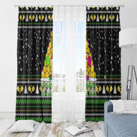 PickleBall Is Life Christmas Window Curtain Xmas Holiday Patterns - Wonder Print Shop