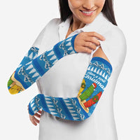 Surfer Swell Christmas Arm Sleeves Xmas Holiday Patterns - Wonder Print Shop
