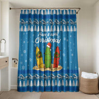 Surfer Swell Christmas Bathroom Set Xmas Holiday Patterns - Wonder Print Shop