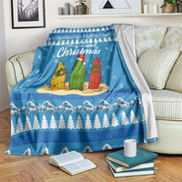 Surfer Swell Christmas Blanket Xmas Holiday Patterns - Wonder Print Shop
