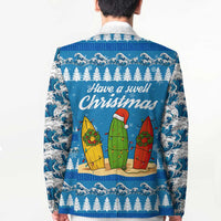 Surfer Swell Christmas Blazer Xmas Holiday Patterns - Wonder Print Shop