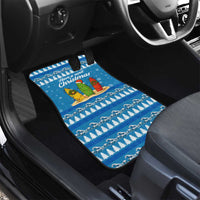 Surfer Swell Christmas Car Mats Xmas Holiday Patterns - Wonder Print Shop