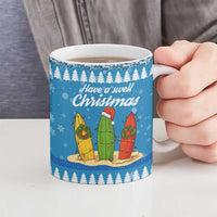 Surfer Swell Christmas Ceramic Mug Xmas Holiday Patterns - Wonder Print Shop