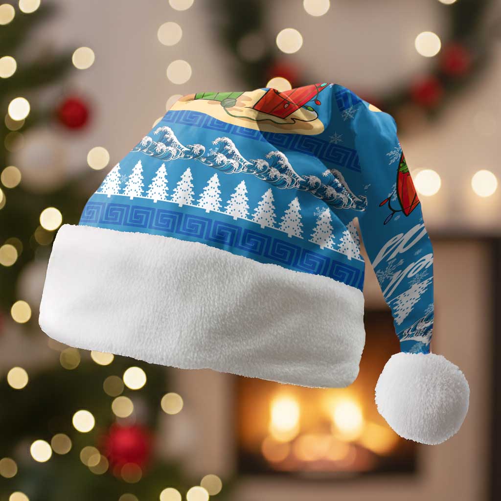 Surfer Swell Christmas Santa Hat Xmas Holiday Patterns - Wonder Print Shop