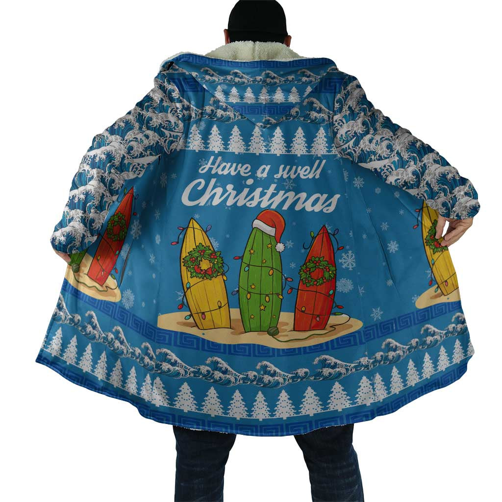 Surfer Swell Christmas Cloak Xmas Holiday Patterns - Wonder Print Shop