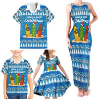 Surfer Swell Christmas Family Matching Tank Maxi Dress and Hawaiian Shirt Xmas Holiday Patterns - Wonder Print Shop