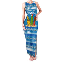 Surfer Swell Christmas Family Matching Tank Maxi Dress and Hawaiian Shirt Xmas Holiday Patterns - Wonder Print Shop