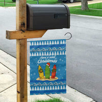 Surfer Swell Christmas Garden Flag Xmas Holiday Patterns - Wonder Print Shop