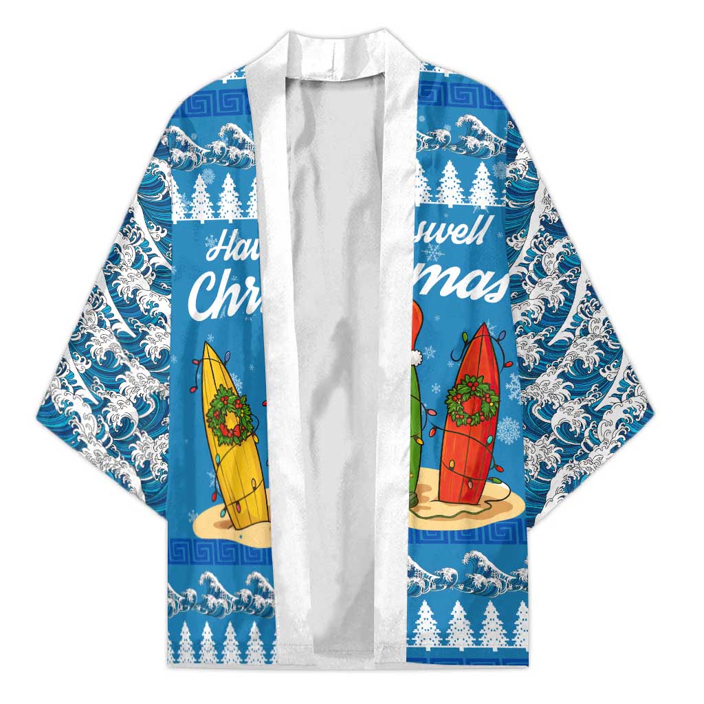 Surfer Swell Christmas Kimono Xmas Holiday Patterns - Wonder Print Shop