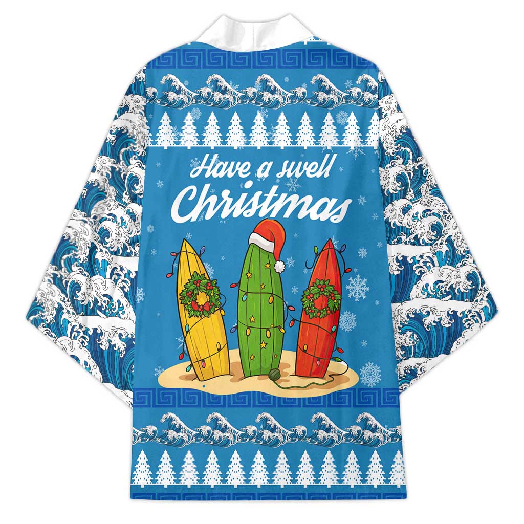 Surfer Swell Christmas Kimono Xmas Holiday Patterns - Wonder Print Shop