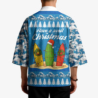 Surfer Swell Christmas Kimono Xmas Holiday Patterns - Wonder Print Shop