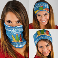 Surfer Swell Christmas Neck Gaiter Xmas Holiday Patterns - Wonder Print Shop