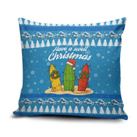 Surfer Swell Christmas Pillow Cover Xmas Holiday Patterns - Wonder Print Shop