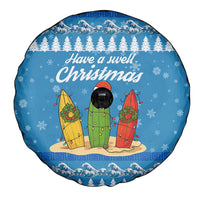 Surfer Swell Christmas Spare Tire Cover Xmas Holiday Patterns - Wonder Print Shop