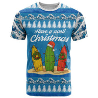 Surfer Swell Christmas T Shirt Xmas Holiday Patterns - Wonder Print Shop