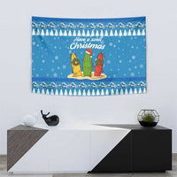 Surfer Swell Christmas Tapestry Xmas Holiday Patterns - Wonder Print Shop