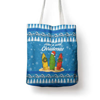 Surfer Swell Christmas Tote Bag Xmas Holiday Patterns - Wonder Print Shop