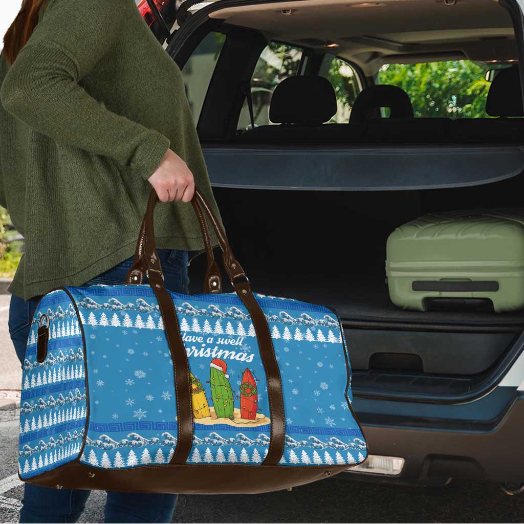 Surfer Swell Christmas Travel Bag Xmas Holiday Patterns - Wonder Print Shop