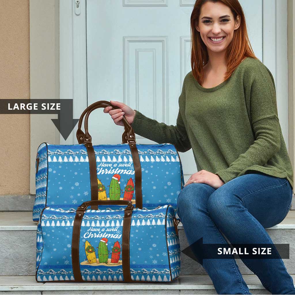 Surfer Swell Christmas Travel Bag Xmas Holiday Patterns - Wonder Print Shop