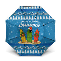 Surfer Swell Christmas Umbrella Xmas Holiday Patterns - Wonder Print Shop