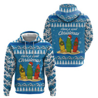 Surfer Swell Christmas Zip Hoodie Xmas Holiday Patterns - Wonder Print Shop