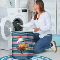 Texas Xmas Christmas Christmas Yall Christmas Laundry Basket Xmas Holiday Patterns - Wonder Print Shop