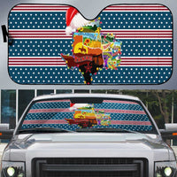 Texas Xmas Christmas Christmas Yall Christmas Auto Sun Shade Xmas Holiday Patterns - Wonder Print Shop