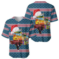 Texas Xmas Christmas Christmas Yall Christmas Baseball Jersey Xmas Holiday Patterns - Wonder Print Shop