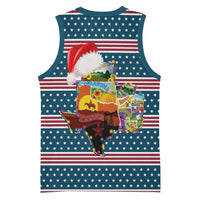 Texas Xmas Christmas Christmas Yall Christmas Basketball Jersey Xmas Holiday Patterns - Wonder Print Shop