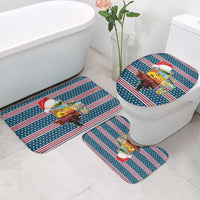 Texas Xmas Christmas Christmas Yall Christmas Bathroom Set Xmas Holiday Patterns - Wonder Print Shop